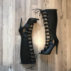 Liliana Lace up Boots